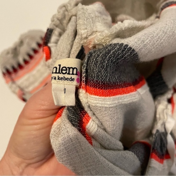 Lemlem Boho Naomi Dress Cotton and Wool Blend - Picture 7 of 12